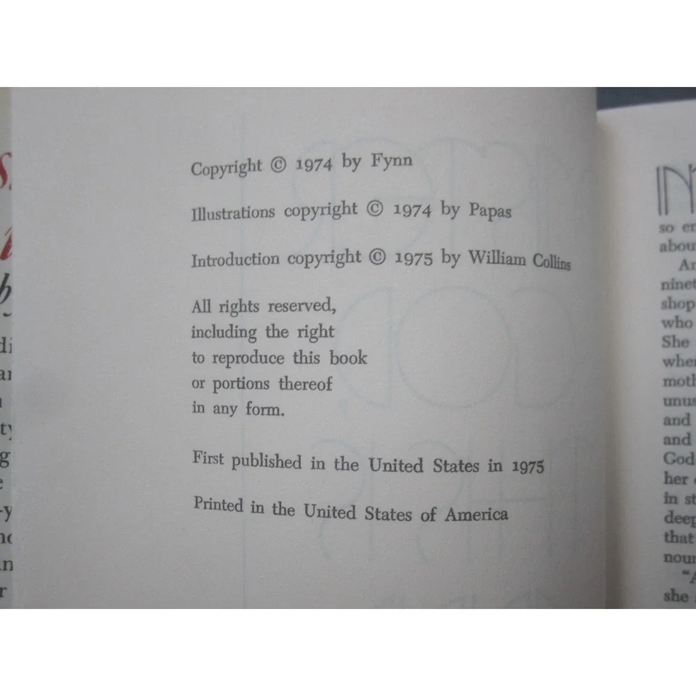 Vintage‎ Mister God, This Is Anna Fynn Holt Rinehart HC DJ 1975 USA True Story